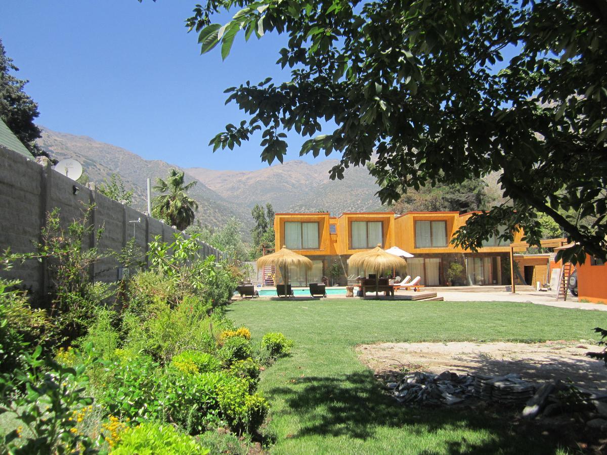 Cajon Del Maipo Lodge ซานโคเซ เด ไมย์โป ภายนอก รูปภาพ