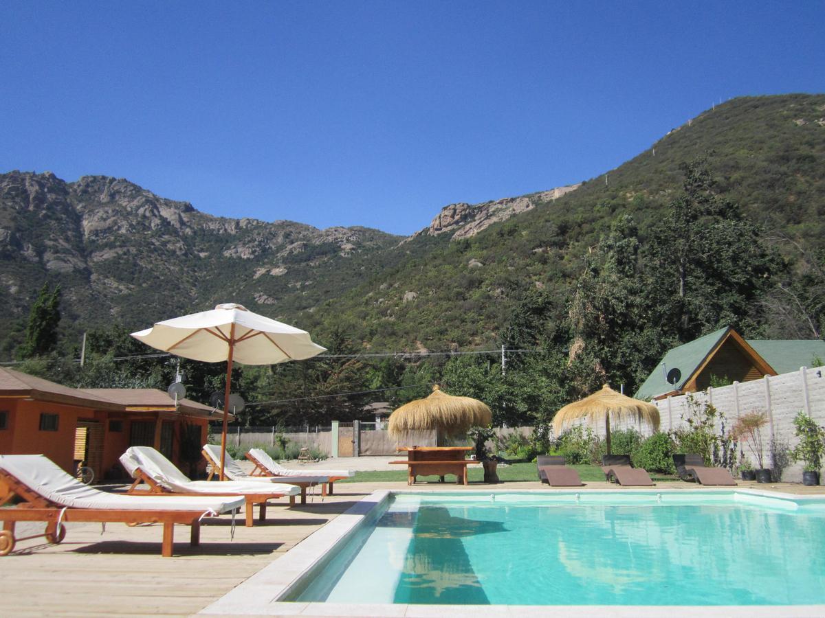 Cajon Del Maipo Lodge ซานโคเซ เด ไมย์โป ภายนอก รูปภาพ