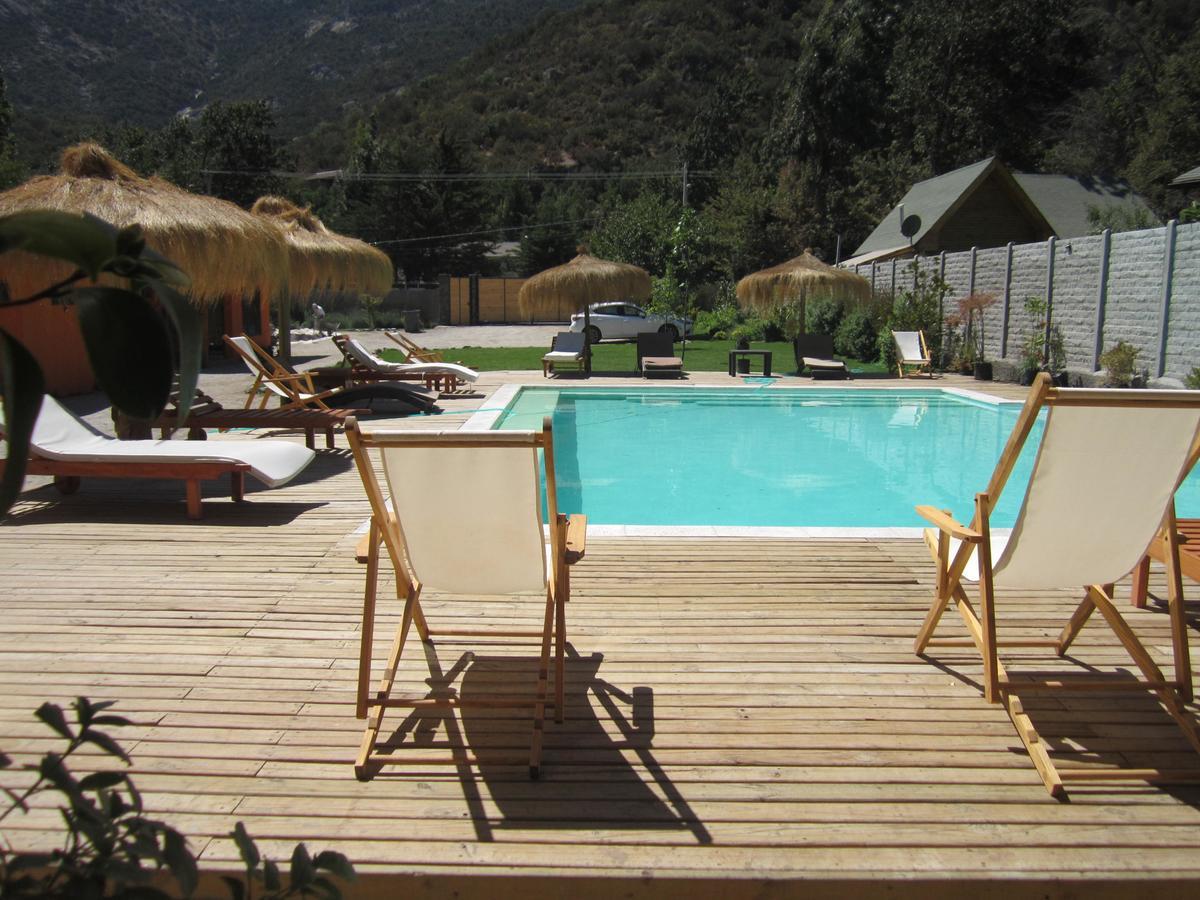 Cajon Del Maipo Lodge ซานโคเซ เด ไมย์โป ภายนอก รูปภาพ