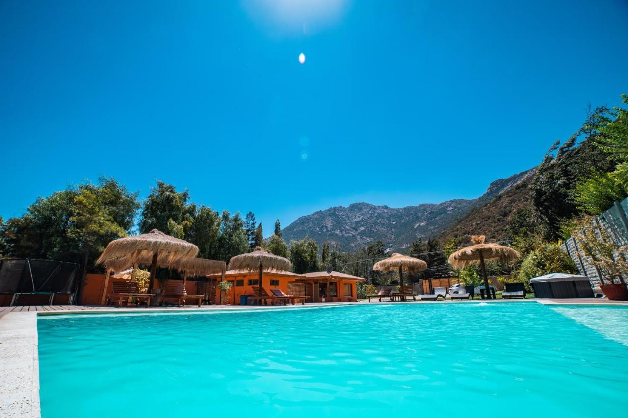 Cajon Del Maipo Lodge ซานโคเซ เด ไมย์โป ภายนอก รูปภาพ