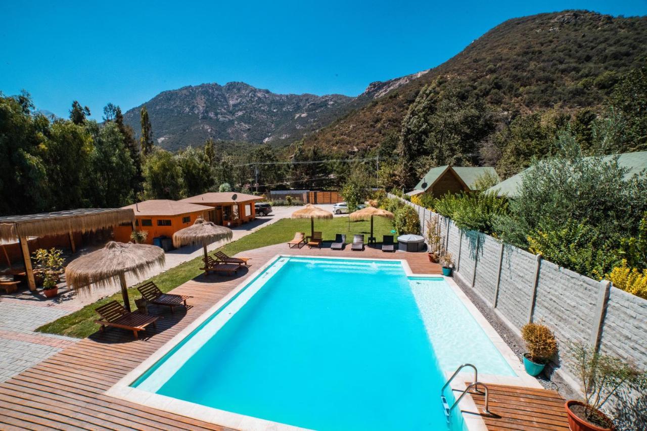 Cajon Del Maipo Lodge ซานโคเซ เด ไมย์โป ภายนอก รูปภาพ