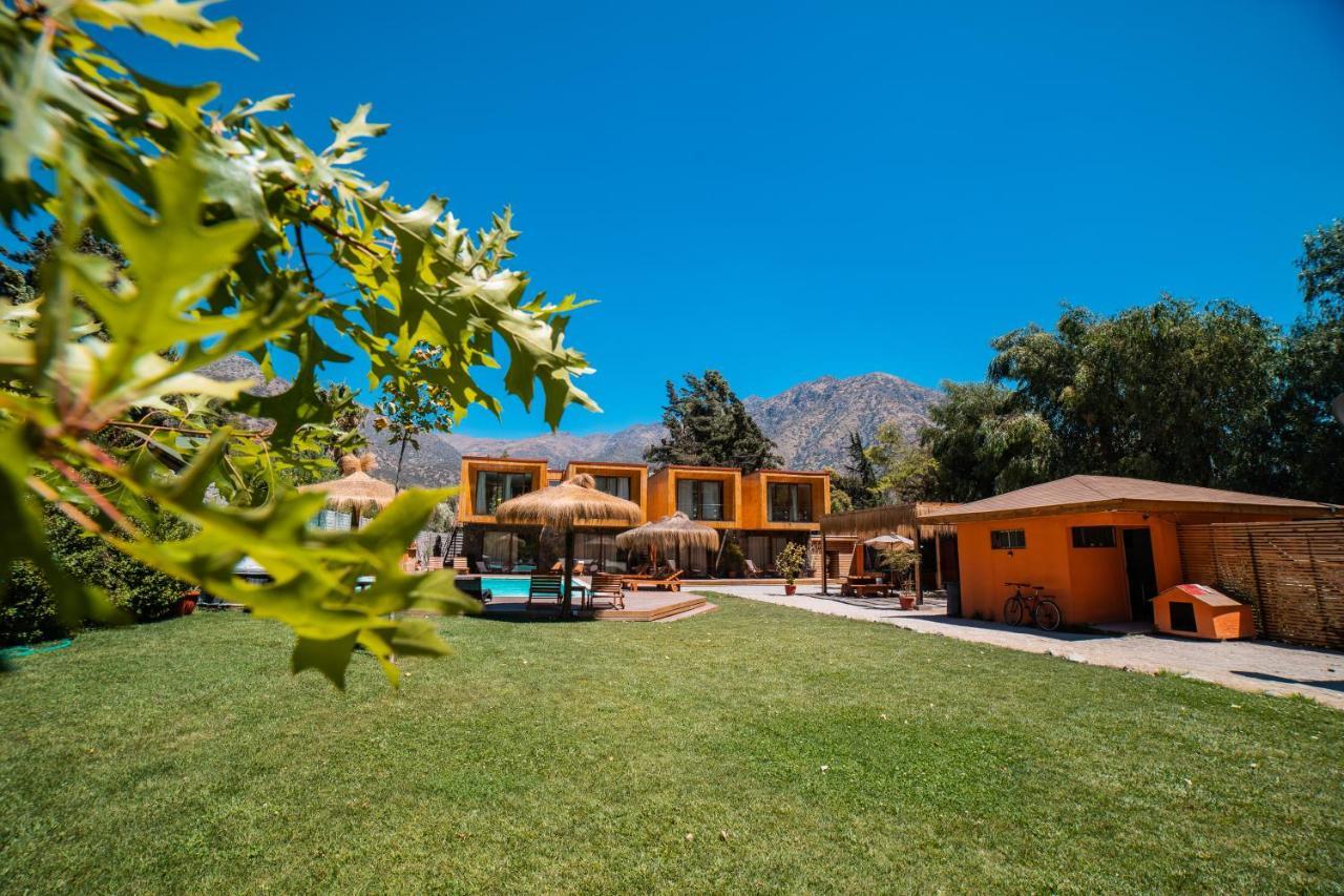 Cajon Del Maipo Lodge ซานโคเซ เด ไมย์โป ภายนอก รูปภาพ